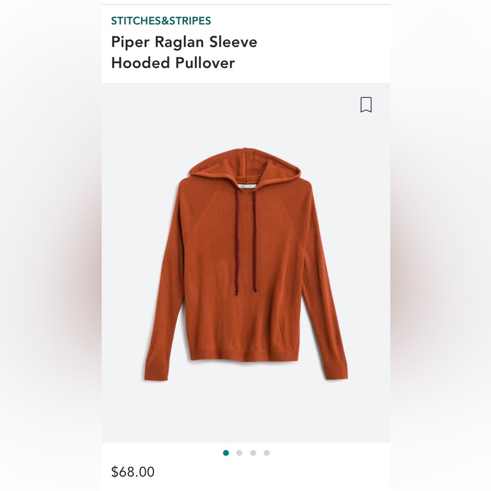 STITCHES&STRIPES
Piper Raglan Sleeve
Hooded Pullover